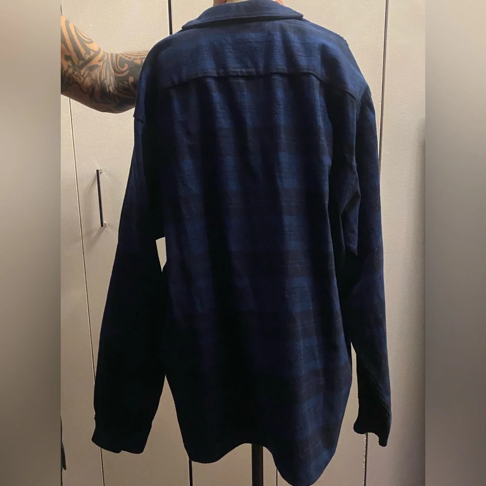 Balenciaga Navy Hybrid Sweater